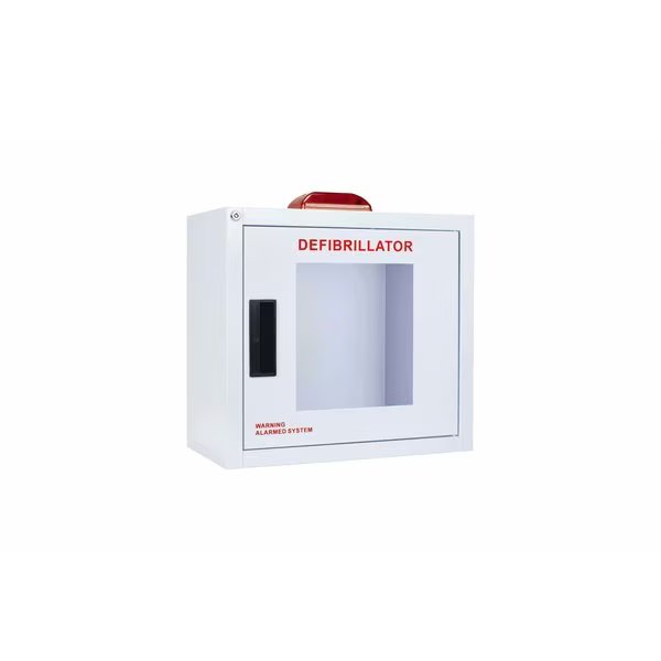 Standard, Alarmed and Strobed, Large AED Cabinet, Cubix Safety, Mfr#: CB2-Ls